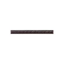 Daltile Ion Metals Oil Rubbed Bronze Rope Liner 1/2 x 6 IM031/26RP1P