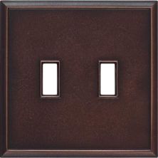 Daltile Ion Metals Oil Rubbed Bronze Double Toggle IM03DT1P