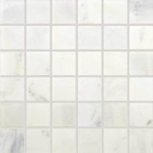 Daltile Marble Collection First Snow Elegance 2 x 2 Mosaic Tumbled M19022MSTS1P