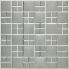 Daltile Metallica Br Stainless St MTLLC_SS50_1X2_SS