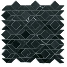 Daltile Pietra Divina Mosaic Nero Marquina Framework M462-FRMWRK