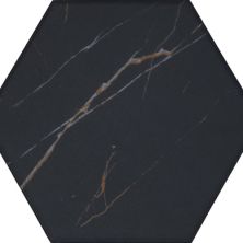 Daltile Perpetuo Infinite Black Hexagon 1.5 PT24HEX15
