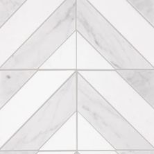 Daltile Perfit Mosaix Mosaic Saran White & Thassos Dash PT33
