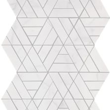 Daltile Perfit Mosaix Mosaic Saran White Trifecta PT34