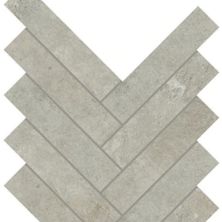 Daltile Rekindle Mosaic Light Grey Herringbone RK12HER