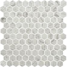 Daltile Uptown Glass Carrara UP231HEXMS1P