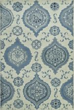 Dalyn Beckham Bc1548 Traditional Blue 3’3″ x 5’1″ BC1548IV3X5