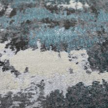 Dalyn Modern Greys Mg81 Contemporary Teal 3’3″ x 5’3″ MG81TE3X5