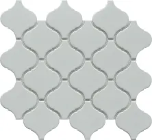 Emser Influence Gray W95INFLGR1011MAR-InfluenceGray10115.5mmGlossArabesqueMosaicMesh