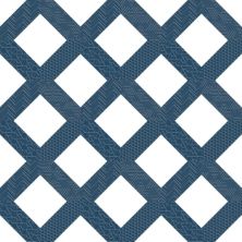 Emser Geometry Frame Navy 10" X 10"