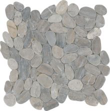 Emser Venetian Pebbles Flat Pebbles Satin Silver M18VENESI1212MF