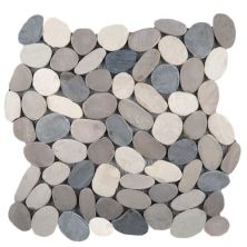 Emser Venetian Pebbles Medici 12" X 12" Flat Pebbles
