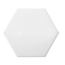 Emser Code White Hexagon Smooth 6"x7"