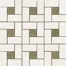 Happy Floors Arona Bianco Pinwheel Mosaic Polished 6007-G