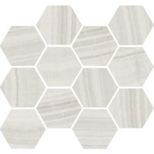 Happy Floors Onyx Milk Hexagon Mosaic Natural 7025-G
