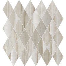 Happy Floors Onyx Silver Rhomboid Mosaic Natural 7049-G