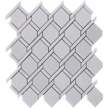Happy Floors Stone & Marble Thassos Rope Mosaic I PD173