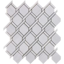 Happy Floors Stone & Marble Dolomite Rope Mosaic I PD183
