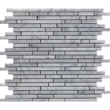 Happy Floors Stone & Marble Statuario Sticks Mosaic I PD191