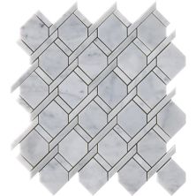 Happy Floors Stone & Marble Carrara Rope Mosaic I PD203