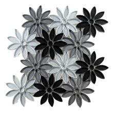 Bouquette Glazzio  Floral Greys BQT671