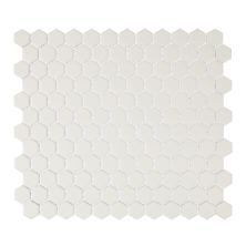 Carrollton Style Access  Biscuit 1″ Hexagon Glossy CTMS021HEXG