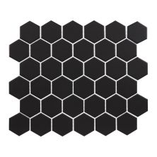 Carrollton Style Access  Charcoal 2″ Hexagon Matte CTMS082HEXM