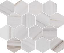 Florida Tile Alustra Majestic White Lasa FTIALU10PM3x3HEX
