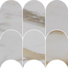 Alustra Florida Tile  Imperial Gold Calacatta FTIALU20PM4x6ARCH