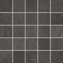 Florida Tile Artecrete Black M12 Mosaic FTIATC50M12