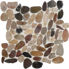 Pebbles Florida Tile  Mixed Salad Flat FTIFP10412X12