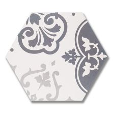 Boutique Akdo  Heritage Hexagon Highland Pattern (M) Gray, White PO1903-HEXA00