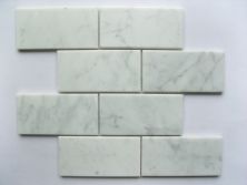 Armar Tile Natural Stone Mosaics White 12STM032