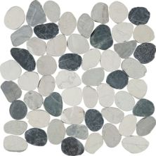 Pebbles Florida Tile  Silver Quartz Flat FTISACP00412X12
