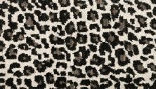 Karastan Smartstrand Silk Savanna Leopard Designer Black 43748-90166