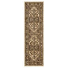 Karastan Rugs Bedouin Aghstafa Gold 2’4″ x 7’10” Runner 9259810034028094IP