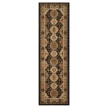 Karastan Rugs Bedouin Armada Charcoal 2’4″ x 7’10” Runner 9259490097028094IP