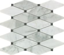 Mohawk Stone Bianco Carrara T843-CE40-10.92×12.31-MosaicFieldAccentTile-Stone