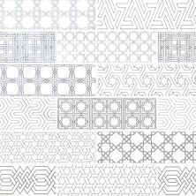 MSI Encaustic Pattern Subway Tile Abani Encaustic