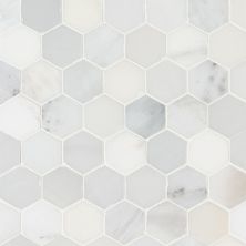 MSI Arabescato Carrara 2 Hexagon Mosaic Tile