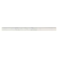 MSI Trim & Accessory Pieces Pencil Moulding - Honed Carrara White
