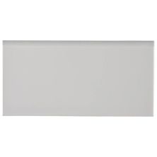 MSI Trim & Accessory Pieces Bullnose Tile 3x7 Gray Glossy