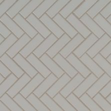 MSI Domino Herringbone Tile Gray Glossy