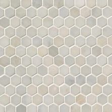 MSI Greecian White 1"Hexagon Mosaic Tile