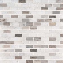 MSI Backsplash & Wall Tile Mini Brick Pattern Palisandro Marble
