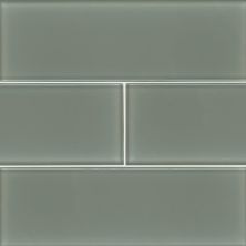 MSI Glass Tile 4x12 Subway Tile Prudent Spring Glass