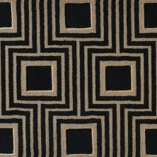 Nourison Manhattan Gramercy Mht03 Noir 1-MHT03NOIRBR1300WV