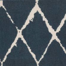 Nourison Twilight Trellis Twtrl Navy 1-TWTRLNAVYBR1208WV