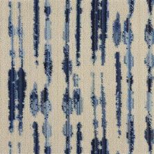 Nourison Brushworks Variegated Vargt Blue Carbon 1-VARGTBLUEBR1208WV