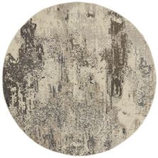 Nourison Celestial Ivory/Grey 7’10” x 0’0″ Round CES02VRYGRY8ROUND